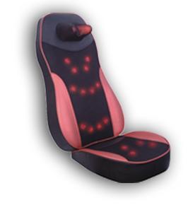 massage cushion with overheating protection