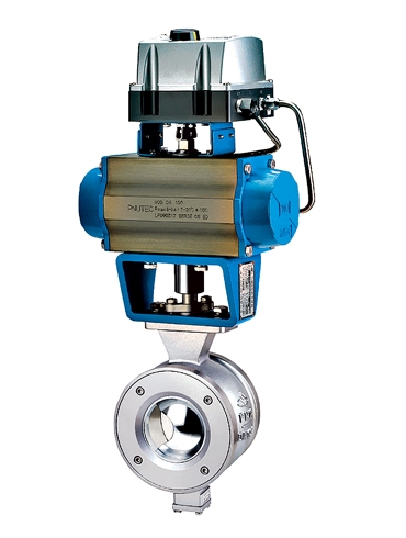 Segment Ball Control Valve (Rack & Pinion)