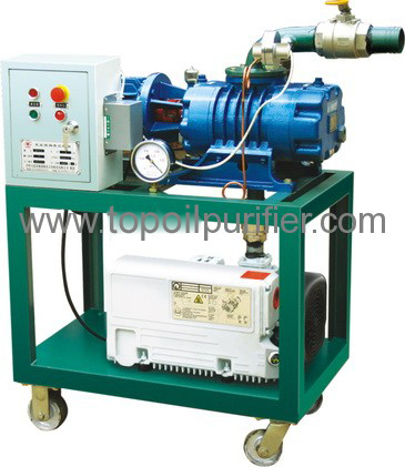 vacuum pumping system/ dehydrator