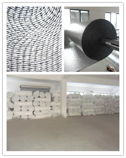 fireproof bubble heat insulation material