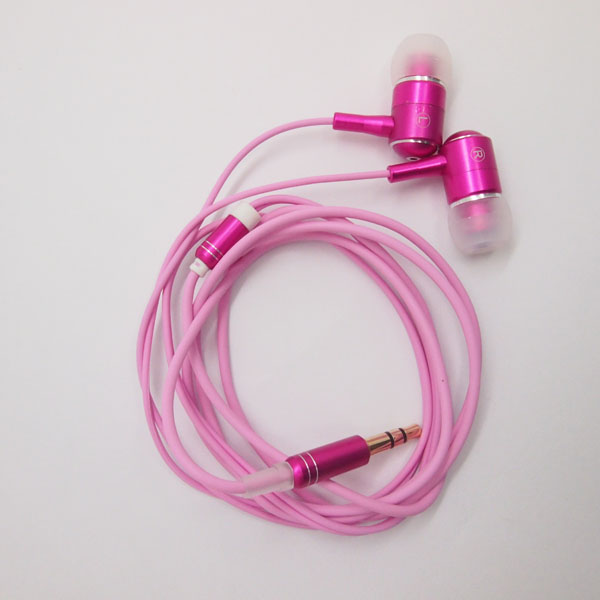 metallic headphone