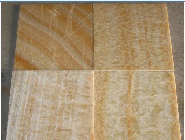 natural Wood grain Yellow marble tiles