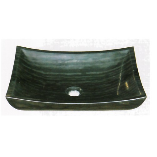 Black marble basin