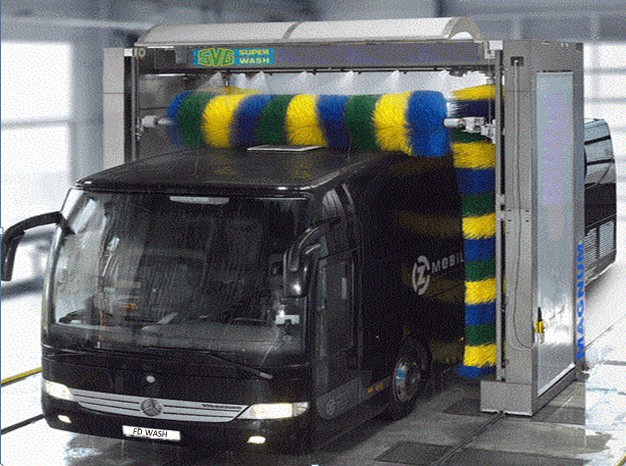 automatic bus&truck wash machine