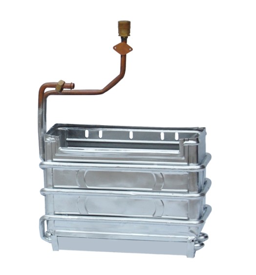 Copper heat exchanger for water heater