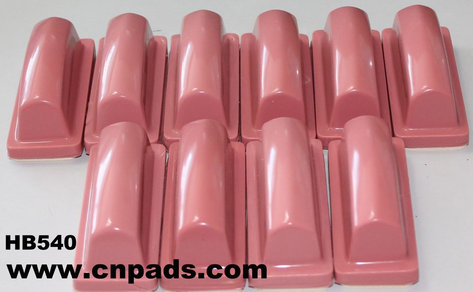 Pad printing machine of silicone pads