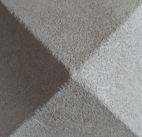 Wood wool sound absorbing panel