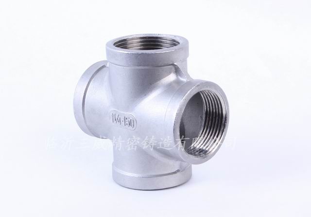 Stainless steel 316 pipe fittings cross