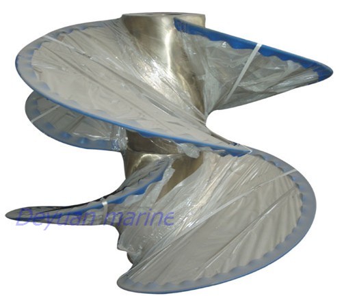 3blade fixed pitched marine propeller