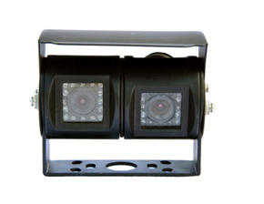 Dual Lens Back View and Rear View CCD Camera