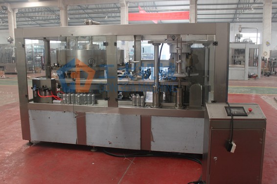 Can Filling Sealing Monoblock Machine