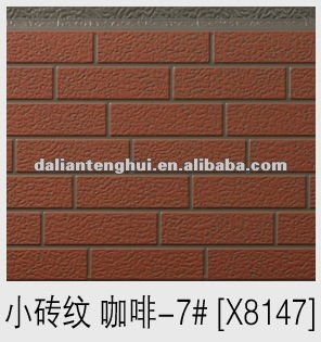 decorative exterior wall panel for prefab house