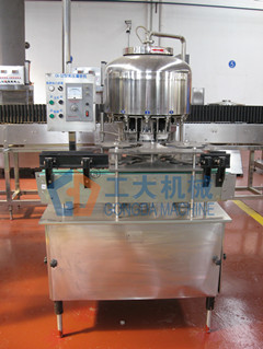 Pressure filling capping 3-in-1 unity machine