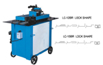 Duct lock forming machine