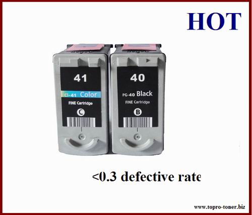 Remanufactured Canon PG-40 CL-41 Inkjet Cartridge