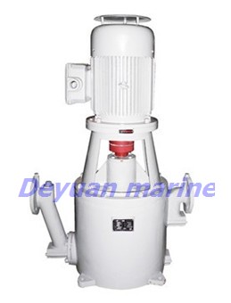 marine self-suction vertical crushing pump