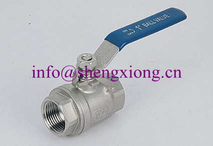 Stainless Steel Full Bore 2PC Ball Valve