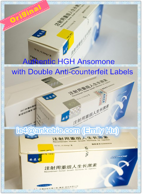 (NEW PACKING 2016)HGH/ANSOMONE from OEM Factory (Contact Emily hu)