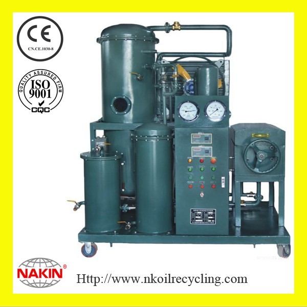 TYA vacuum waste lube oil purifier units