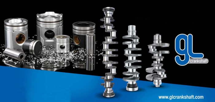 crankshaft, piston, liner