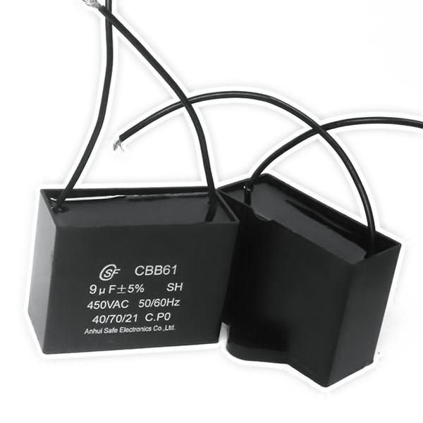 metallized film CBB61 running capacitor