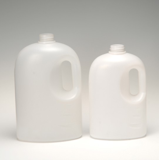 Shower gel bottles, Large plastic bottles