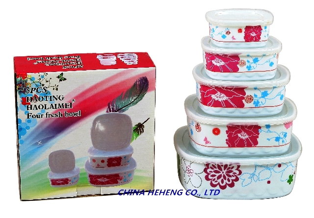 set of melamine
