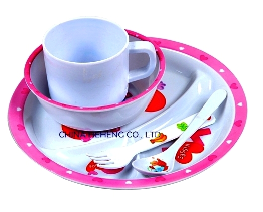 kid tableware of melamine