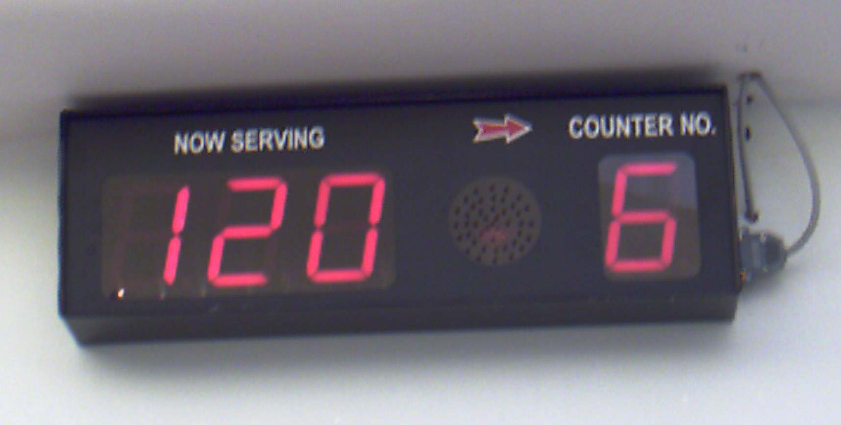 Queuing Token Display System - QMS