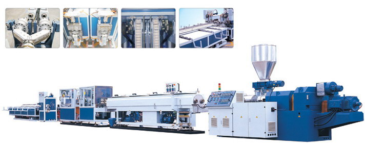 PVC Twin-pipe Production Line