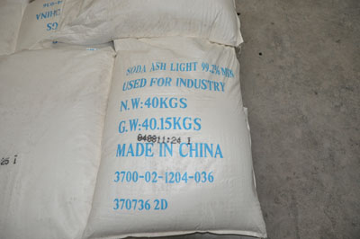 Soda Ash Light 99.2% min