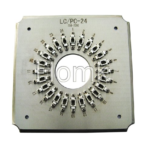 Fiber polishing fixture