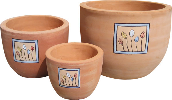 outdoor terracotta planter