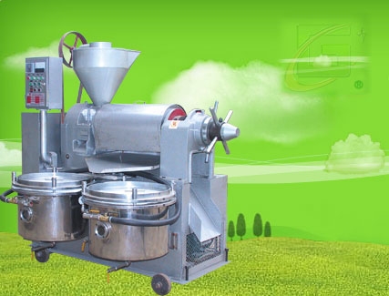 Automatic temperature control combined oil press