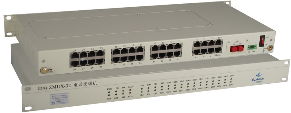 1U Modular Phone optical multiplexer