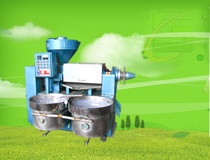 Automatic temperature control combined oil press