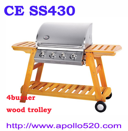 Wood Barbecue Grill