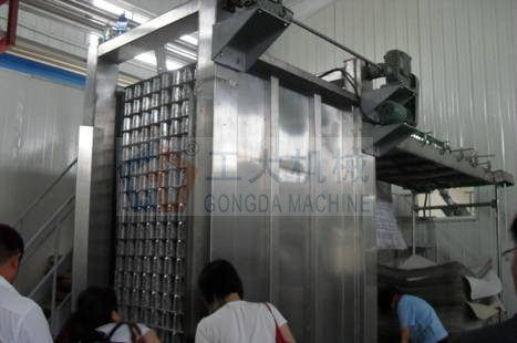 Bottle depalletizer