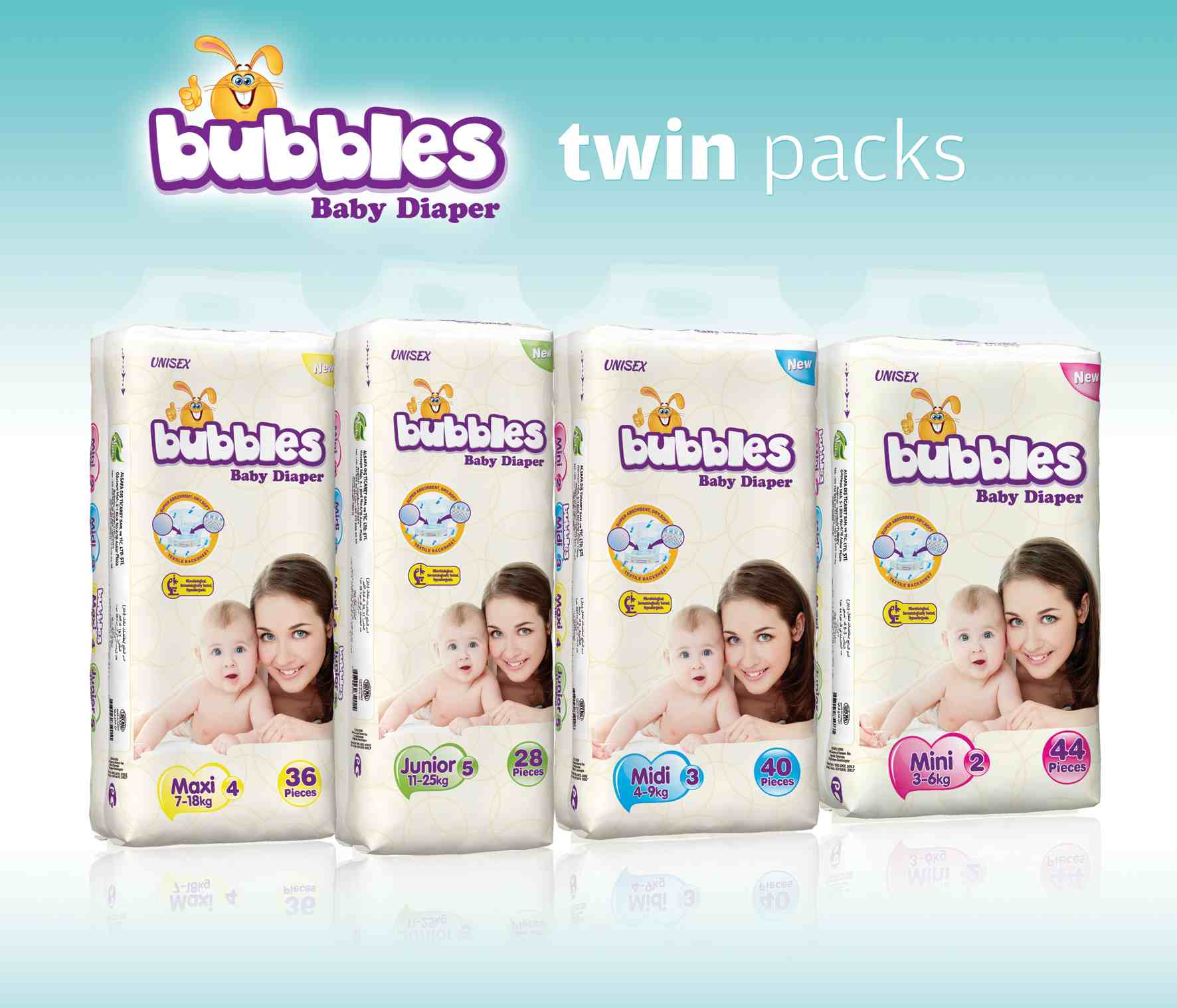 BUBBLES Baby Diaper