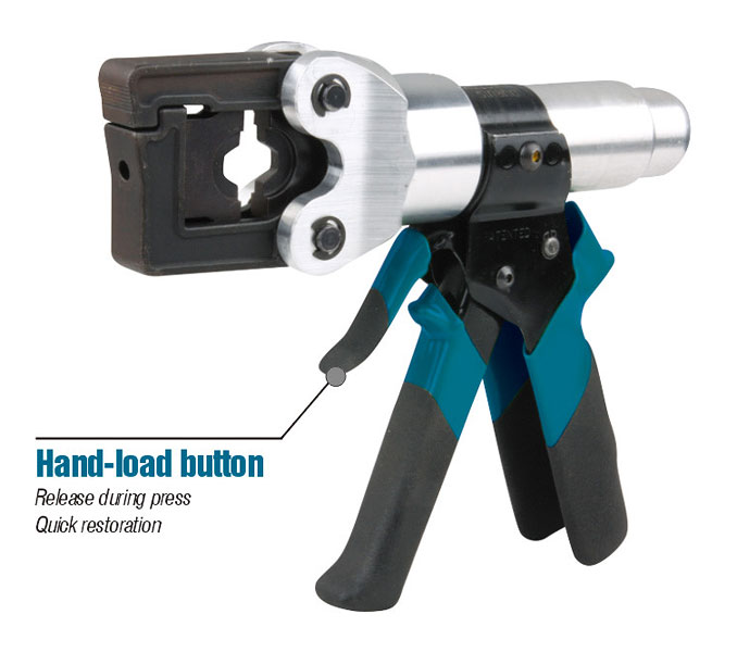 Hydraulic crimping tool