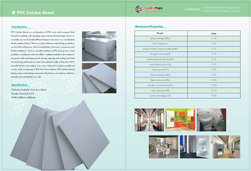 pvc celuka board