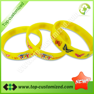Custom silicone wristband for children
