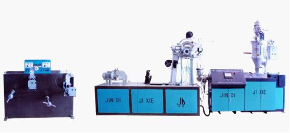 Single wing labyrinth drip irrigation belt machine