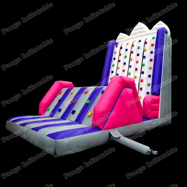 Inflatable Pink Climbing Wall