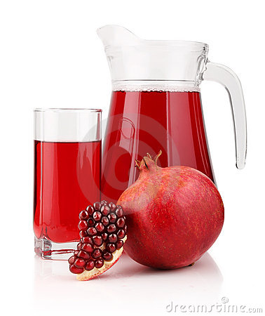 Pomegranate juice concentrate