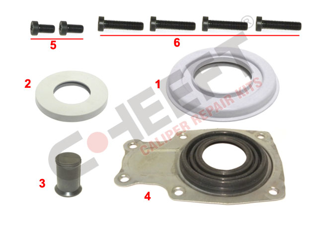 Caliper Dust Cover & Seals Repair Kit