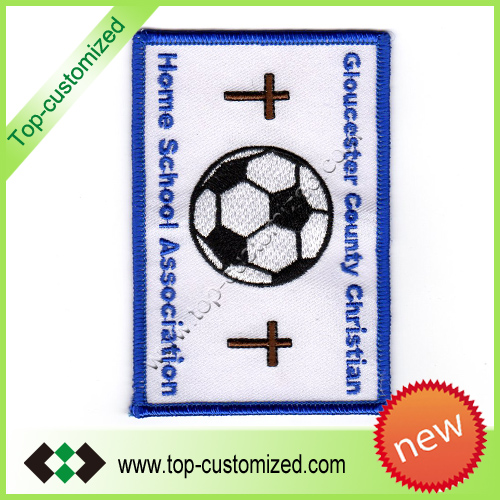 Embroidery badge for apparel
