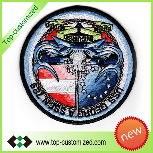 Self-adhesive Embroidered patch