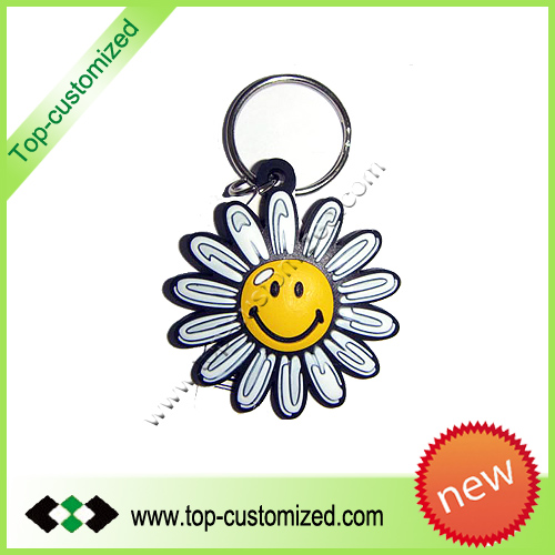 3D soft pvc keychain