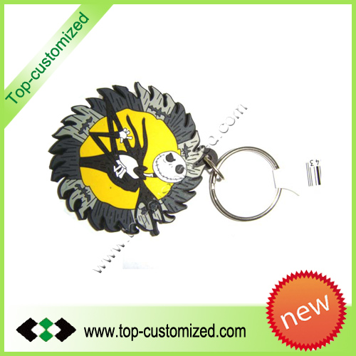 3D Rubber Key chain